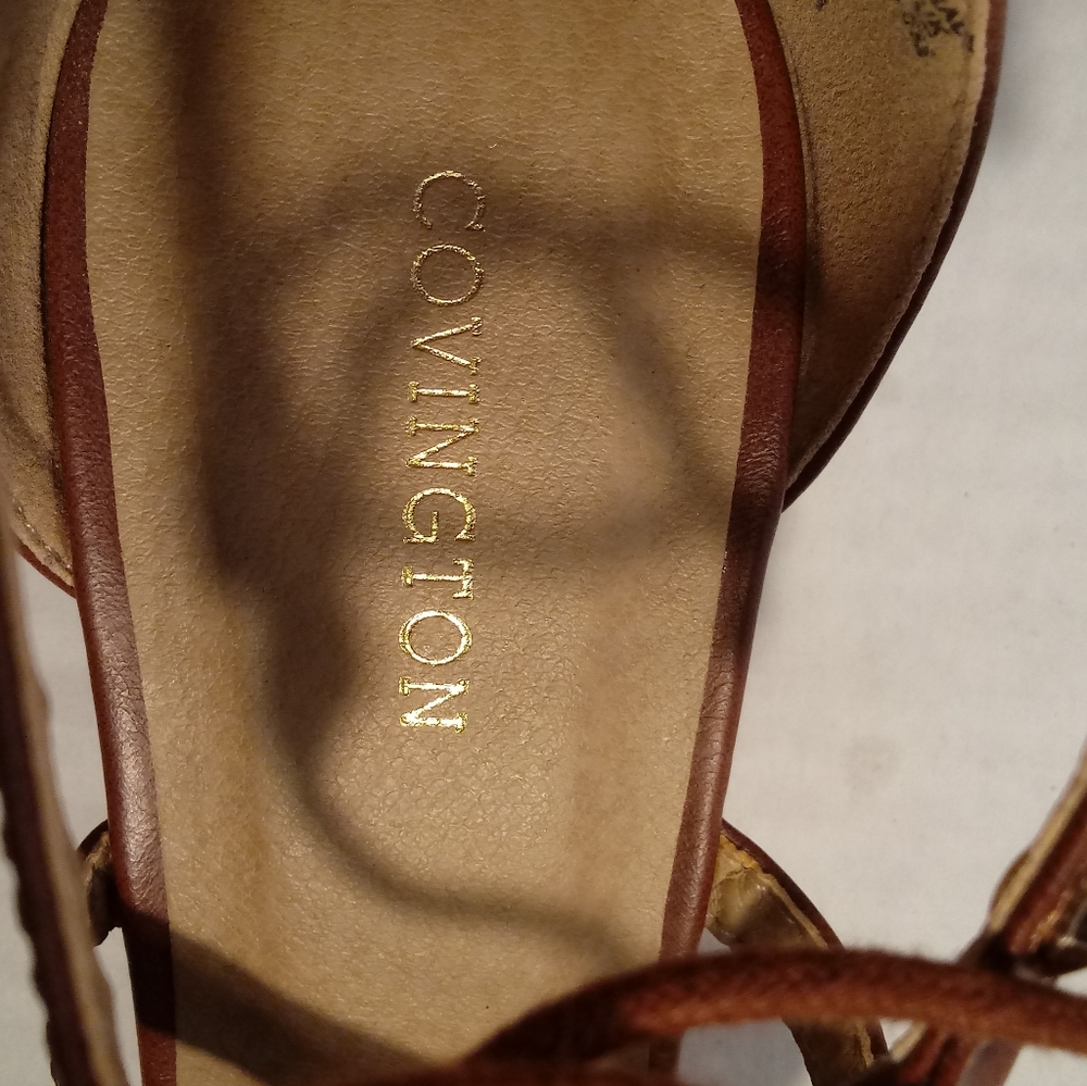 Covington String-Up Open Toe Shoes - image 6